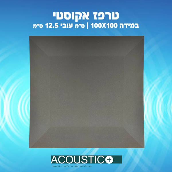 ספוג אקוסטי טרפז גדול